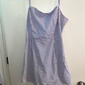 Spring striped dress!